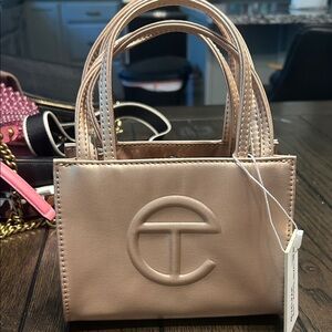Telfar Women's Beige Mini Bag